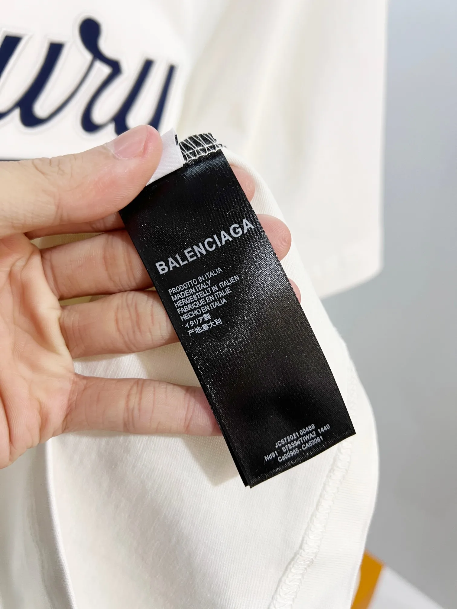 Balenciaga 2026New Arrival logo Same Style t · 320 100％ · 32 · ：White Size：S M L XL